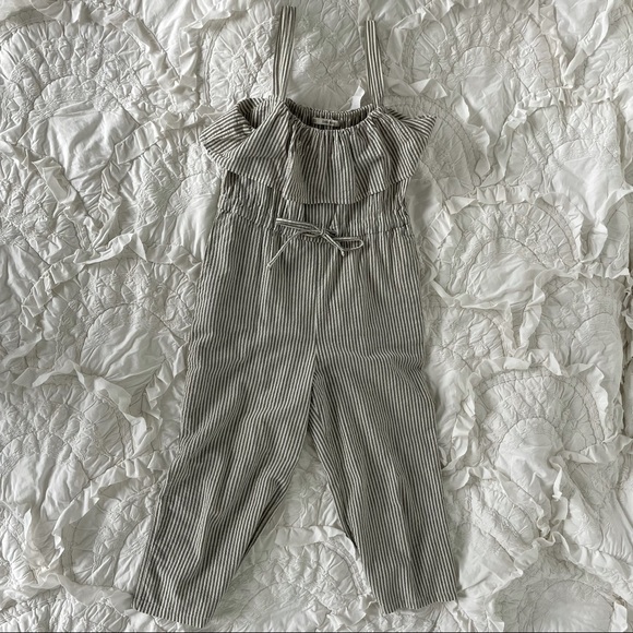 Zara Pants - Zara Pinstripe Jumpsuit